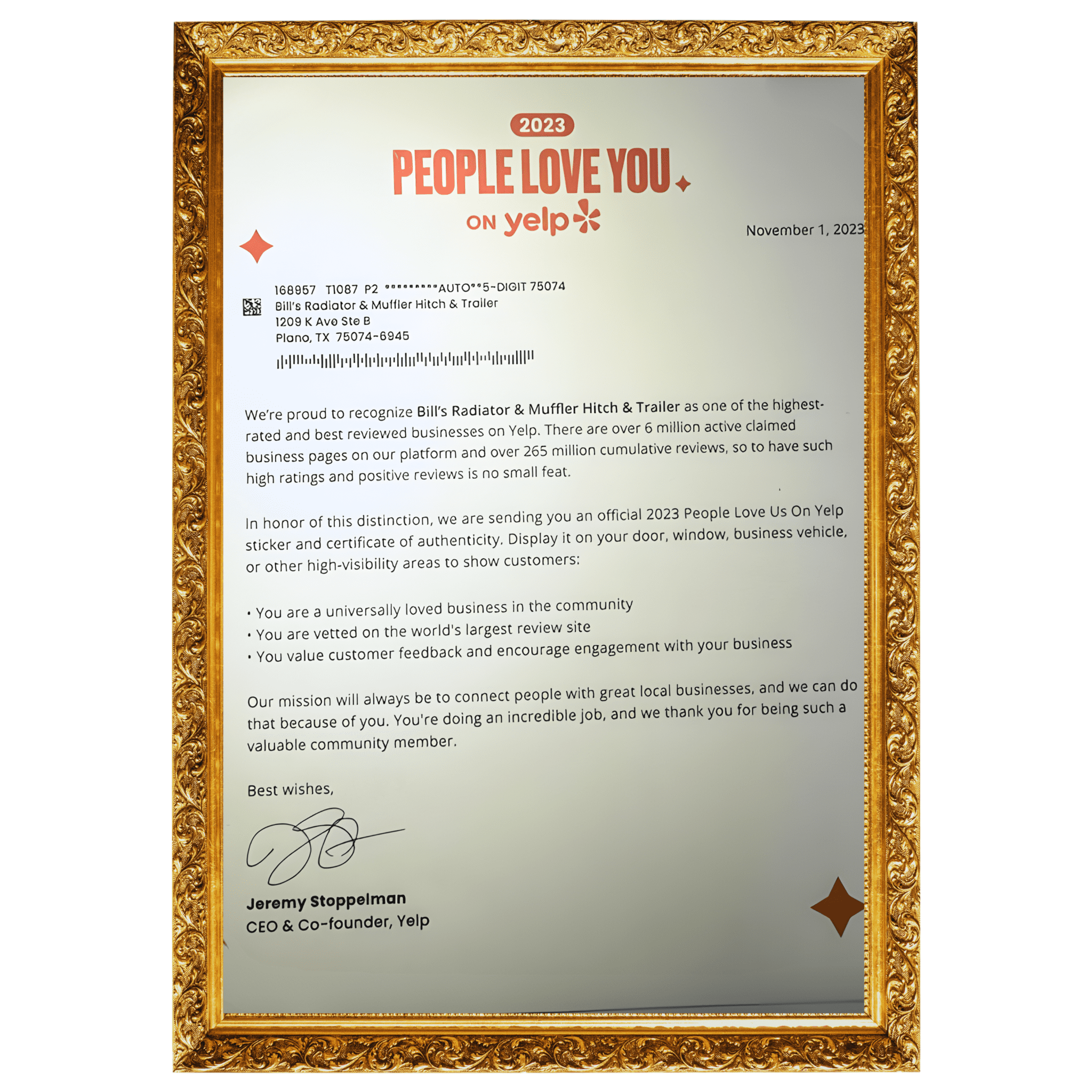 About Us Bill's Radiator And Muffler No.1 Best Auto Repair TX